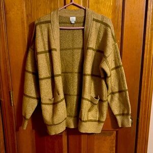 A New Day Warm Tan Knit Sweater